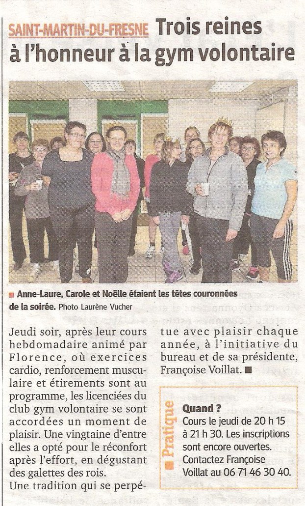 TIRAGE DES ROIS GYM VOLONTAIRE ST MARTIN DU FRESNE 001