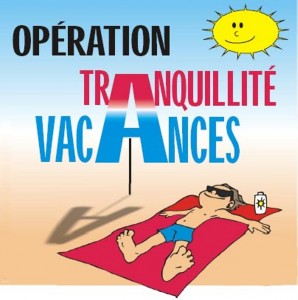 Opération tranquillité vacances