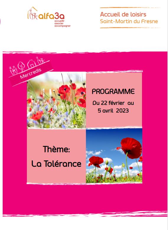 Cliquer pour consulter le programme